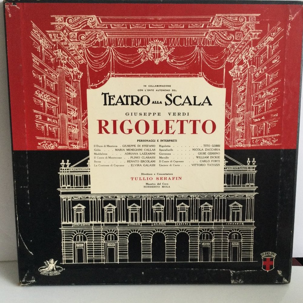 Opera 1956 Box Set Teatra alla Scala Rigoletta Classical Italian